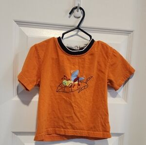 Okie Dokie Orange Short Sleeve Tee Vibrant Graphic